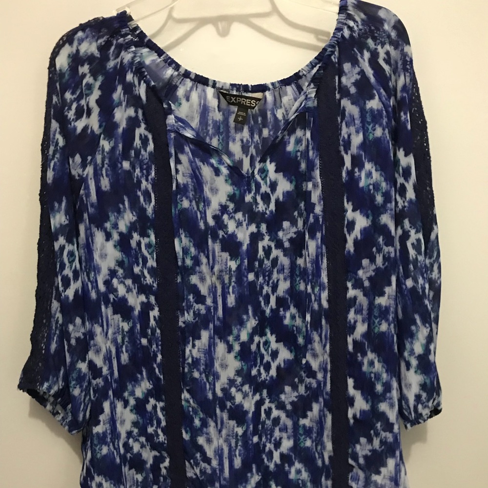 Express sheer top